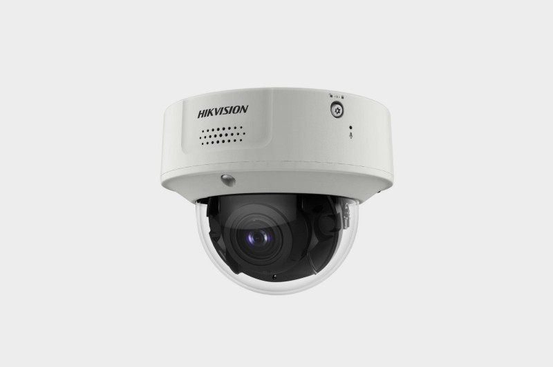 重庆监控安装海康威视多维客流半球摄像机 DS-2XD8147F/MC-IZ(S)(白)